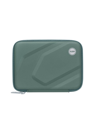 Bubm Buzlu Sert Disk Çantası Geniş Kapasiteli Kumaş Seçimi Su Geçirmez Kolay Taşınabilir Sert Kabuk Aşınmaya Dayanıklı Koyu Yeşil Diğer