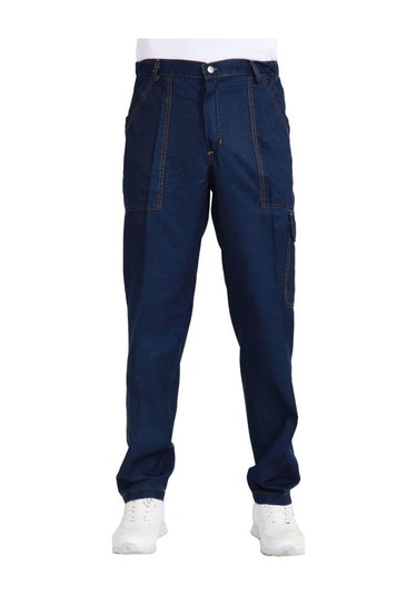 Şensel, Yazlık Kot İş Pantolonu, Lacivert, -82E545-