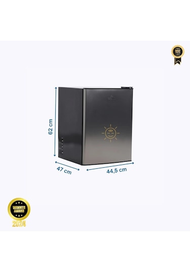 Çift Sistem Cool Life 71 Litre Antrasit Buzdolabı 12/24/220 V