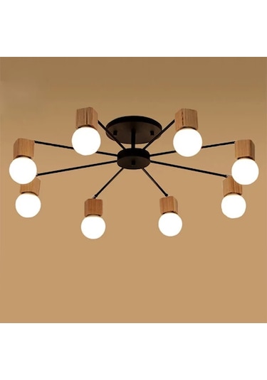 Kafesli Tarz Aplik Siyah