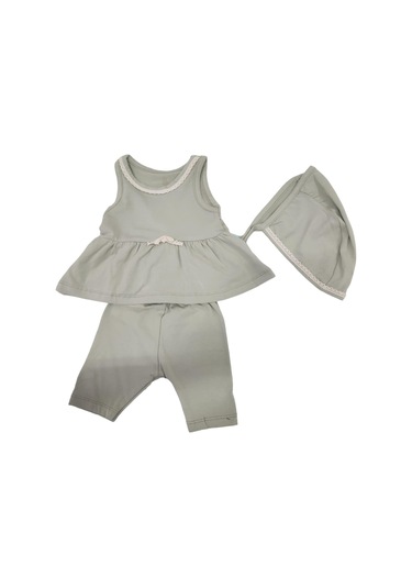 Babydoll 2li Takım Wogi Yeşil-11185 Yeşil