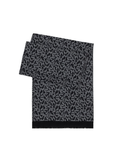 Pierre Cardin Erkek Siyah Kaşkol 50278898-001 Siyah