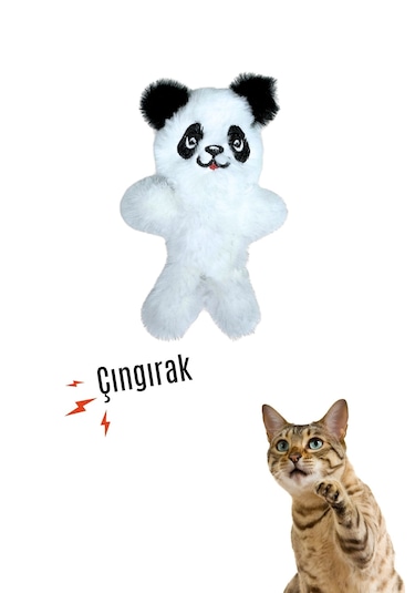 Miyav 3 Adet Peluş Kedi Oyuncak Seti