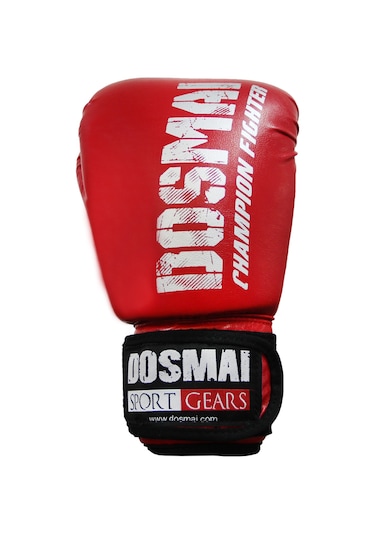 Dosmai Esquize Boks Eldiveni Boks Dişlik Boks Bandaj Seti Kırmızı