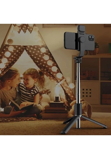 Xiaomi 1045mm Selfie Sopa Kablosuz Bluetooth Led Dolgu Işığı