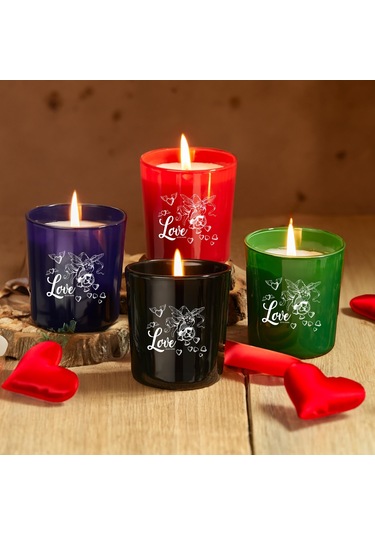 Selka Home Eros Cam Bardak Mum 110 Gr. Diğer