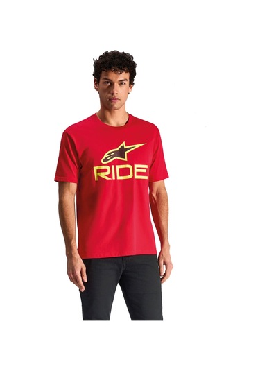 Alpinestars Rıde 4 Csf Tişört Kırmızı Sarı
