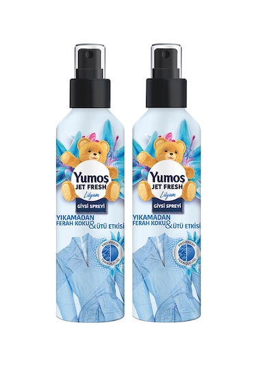 Yumoş Jet Fresh Giysi Spreyi Lilyum 2 x 200 ML