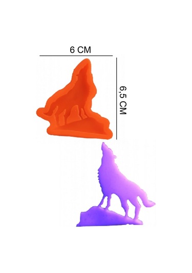 Kurt Silikon Şeker Hamuru, Sabun, Mum Kalıp