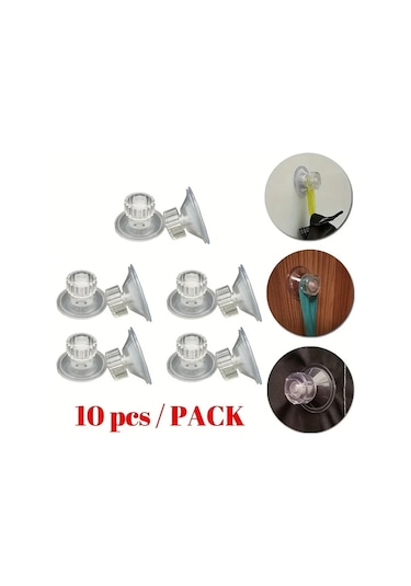 Hightower 10 Adet Yüksek Tutuşlu Pvc Branda Emme Başlığı - Rüzgar Geçirmez Caravan Aksesuarı