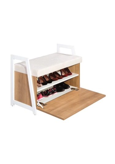 Mydesign Kiraz Puflu Ayakkabılık Kiraz