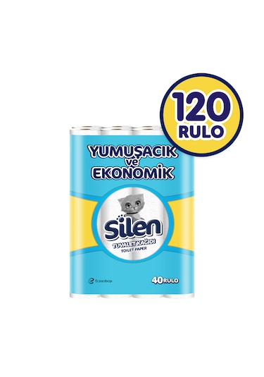 Silen Tuvalet Kağıdı 3 x 40 Rulo