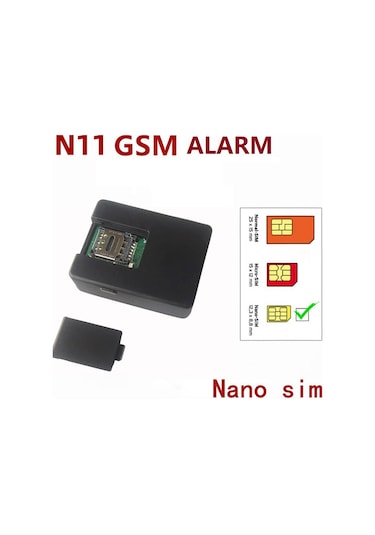 Fosenze Ses Kontrollü Akıllı Alarm Cihazı - Çift Mikrofonlu 10m Mesafe, Ses Tetiklemeli Ev/çocuk Bakıcısı, Gsm İzleme, Dahili Pil