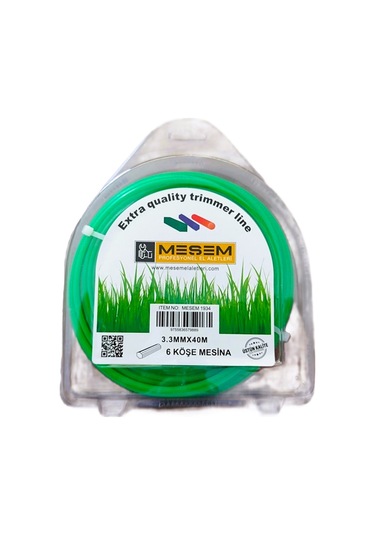 Meşem 1934- Misina İpi 6 Köşe 3.3 Mm X 40 Mt