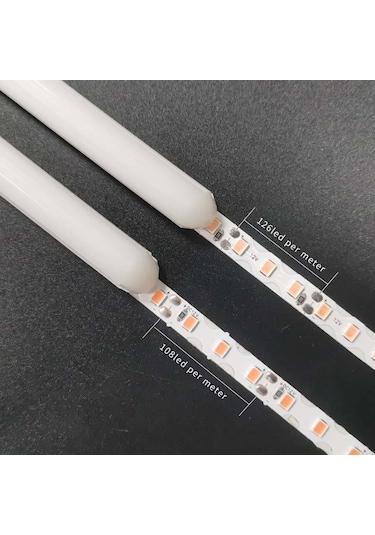 Pembe 6mm İkinci Nesil Silikon Neon Led Şerit Kılıfı 5 Metre Difüzör Tüp Led Hariç Pembe