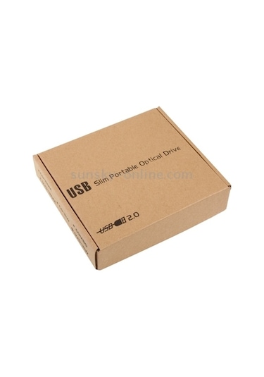Sones Dizüstü Bilgisayar Usb 2.0 İnce Taşınabilir Optik Dvd / Cd Yeniden Yazılabilir Sürücü