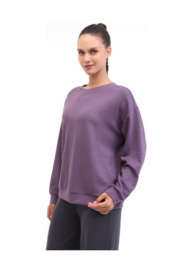 Lumberjack Wb 16alıce-c Ck97 5pr Mor Kadın Sweatshirt 000000000102032889 Mor