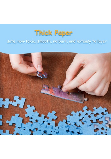 Geeroyoo 500 Parça Yetişkin Ve Çocuklar İçin Renkli Puzzle - Eğlenceli Dıy Aktivite Ve Hediye Diğer