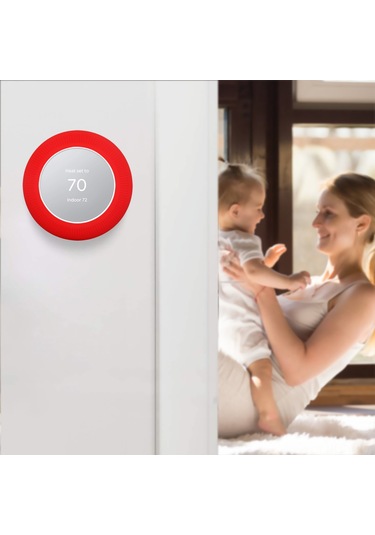 Ximistore9 Google Nest Termostat Silikon Kılıfı - Çeşitli Renk Seçenekleri