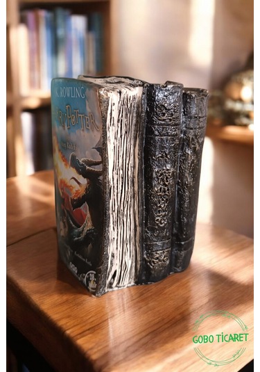 Harry Potter Ve Ateş Kadehi Kitabı Şeklindeki Kalemlik 10 X 8 Cm