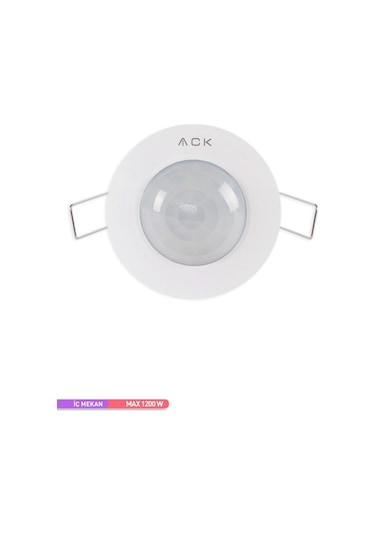 ACK 360 Derece Sıva Altı Tavan Tipi Hareket Sensörü