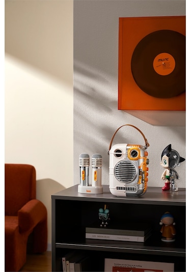 Divoom Spark Pro Çift Karaoke Mikrofonlu 80 W Bluetooth Hoparlör