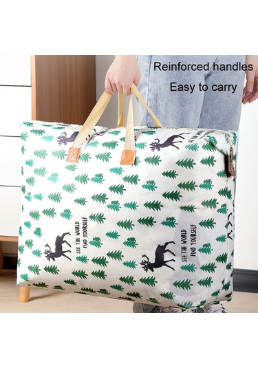 Sones Giysi Yorgan Saklama Çantası Büyük Kapasiteli Su Geçirmez Nem Geçirmez Taşınma Bagaj Çantası, Stil: 85l Büyük Ananas Diğer