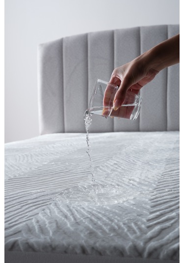 Wellsoft Çok Amaçlı Sıvı Geçirmez Fitted Alez 200x200 Beyaz