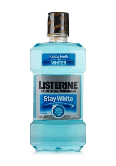 Listerine Stay White Ağız Bakım Suyu 500 ML