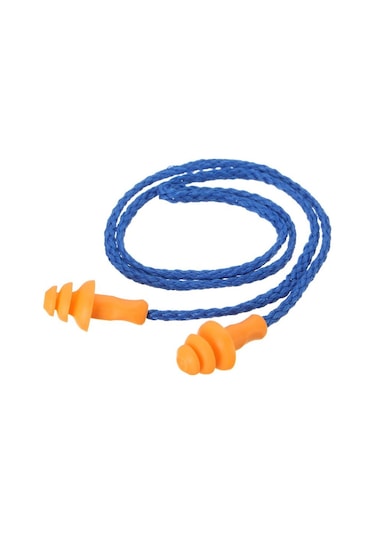 Boyun Askılı Silikon Kulak Tıkacı/işitme Koruması Mavi