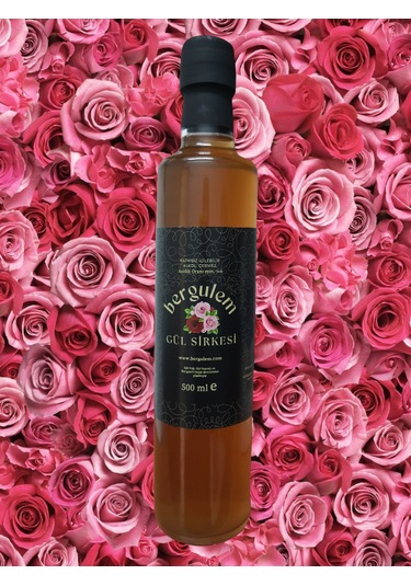 Bergulem Doğal Gül Sirkesi 500 ML