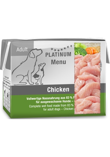 Platinum Tavuklu Yaş Köpek Maması 90gr