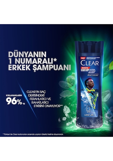 Men Kepeğe Karşı Etkili Şampuan Vinícius Júnior 350 Ml X3