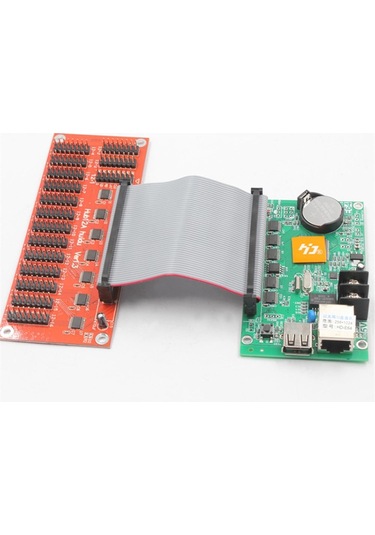 Hd-e64 Led Panel Kontrol Kartı Beyaz - Kırmızı