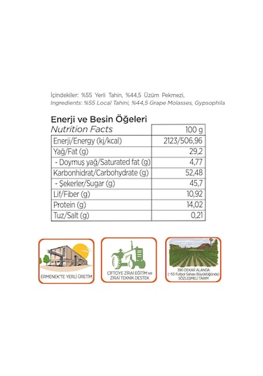 Pol's Gurme Yerli Susam Ermenek Helvası 300 G