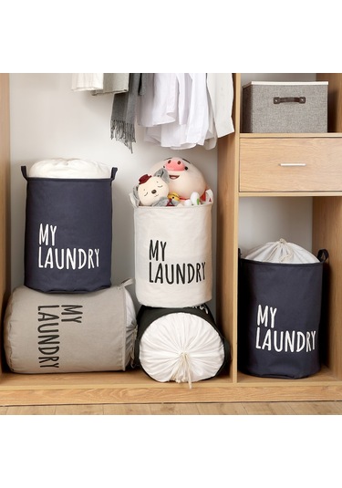 Skycity Büyük Kapasiteli Su Geçirmez Depolama Çanta - Yorgan, Giysi Ve Ev Eşyaları İçin Dayanıklı Kumaş, Sıkma Kordonlu Taşıma Ve Saklama Çantası Koyu Mavi Büyük Boy Büyük Boy Lacivert Naval