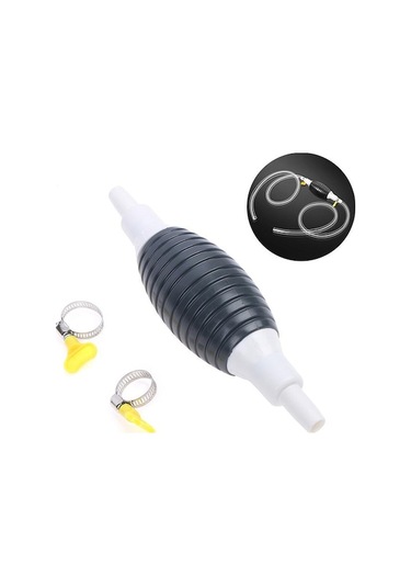 Fastbuy Jmsstore Araba Motosiklet Yakıt Pompası El Yönlendirme Emme Borusu Sıvı Aktarımı