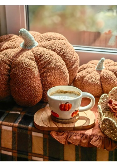 Home Lovers Seramik Sonbahar Çay Ve Kahve Kupası 380 Ml 486696115 Sütlü