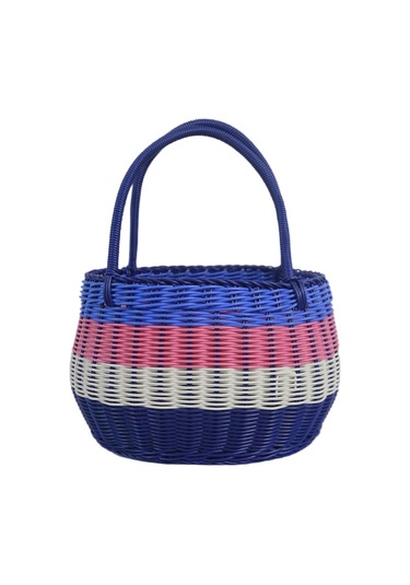 Xiaaokeji Büyük Dört Renkli Açık Hava Piknik Sepeti Meyve Sepeti, Hediye Sepeti Çok Renkli