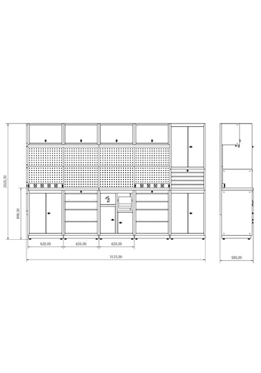 MT-1020 Modüler Çalışma Tezgahı -