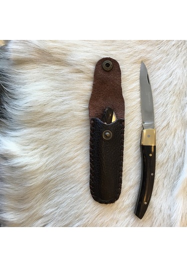 el yapımı ahşap çakı Kahverengi