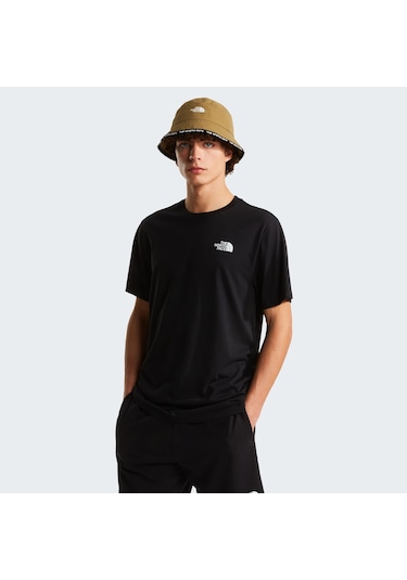 The North Face M Mountain Sketch Regular Short Sleeve Erkek T-shirt-32573 Siyah