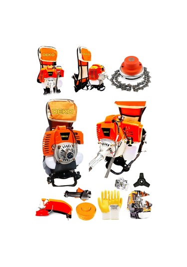 Deko Turkey DKT3263 63 CC 3.2 HP Benzinli Sırt Tipi Tırpan + Canavar Başlık