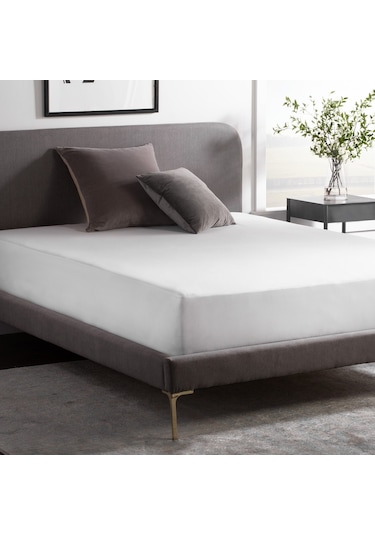 Dört Mevsim Çift Kişilik Alez Fitted Sıvı Geçirmez Yatak Koruyucu (435670931)