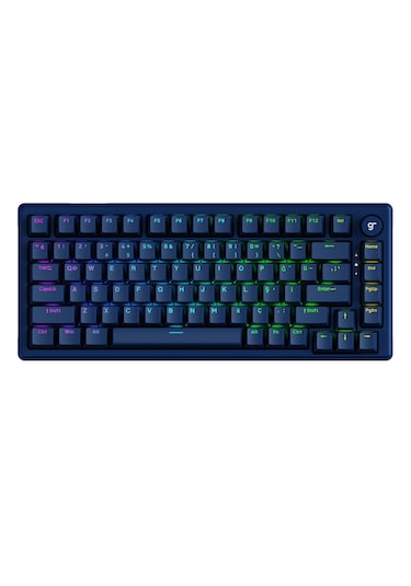 Gameraider K1 He Dark Blue Keychron Ultra-fast Lime Manyetik Switch 8k Hz Türkçe Kablolu Gaming Klavye