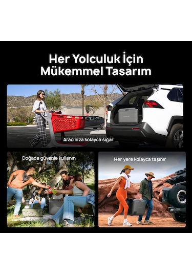 EcoFlow GLACIER (38L) Taşınabilir Kablosuz Buzdolabı