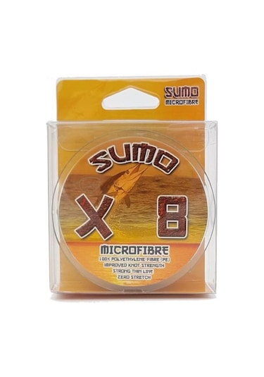 Sumo X8 300M 8 Kat Örgü Ip Misina %100 Pe Olta Misinası