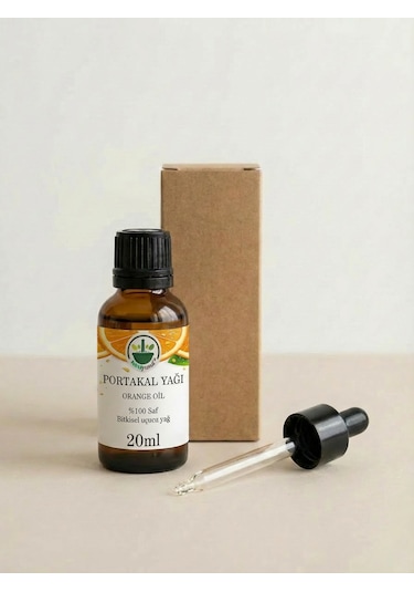 Portakal Uçucu Yağı Orange Essential Oil Sweet Orange Citrus Sinensis Saf Doğal 20 Ml 20 ML