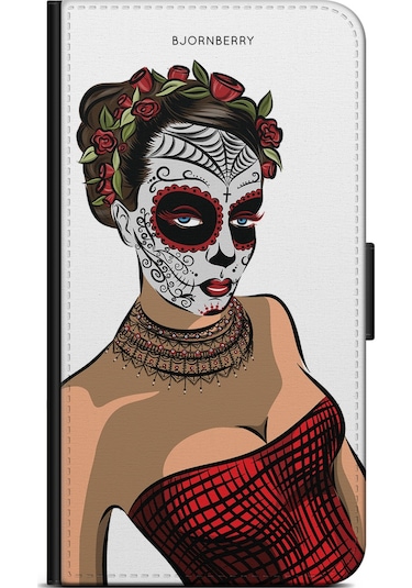 Bjornberry Kılıfı Samsung Galaxy S6 Edge+ - Kafatası Maskesi Diğer