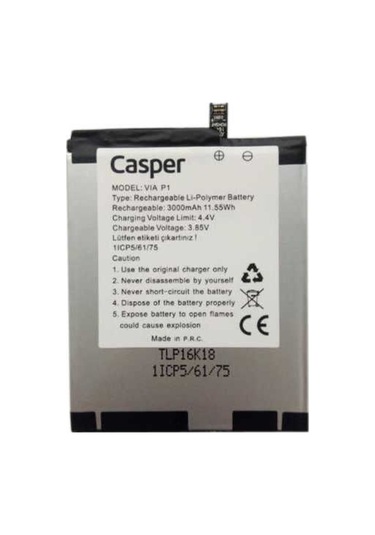 Casper Vıa E1 Batarya 2500 Mah